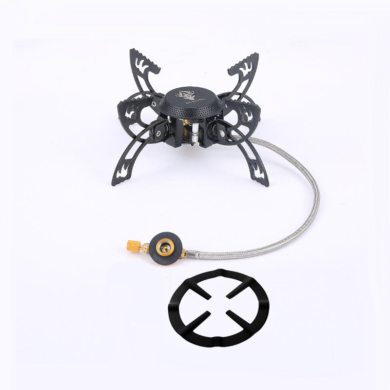 Camping Portable Folding Mini Windproof Outdoor Split Small Gas Stove Cassette Fierce Stove