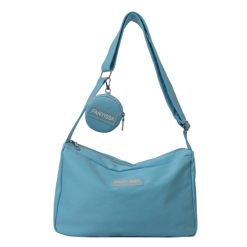 Women's Bag  New Autumn And Winter Trendy  Large Capacity Crossbody Bag Casual All-Matching Fashion Lightweight Oxford Bag