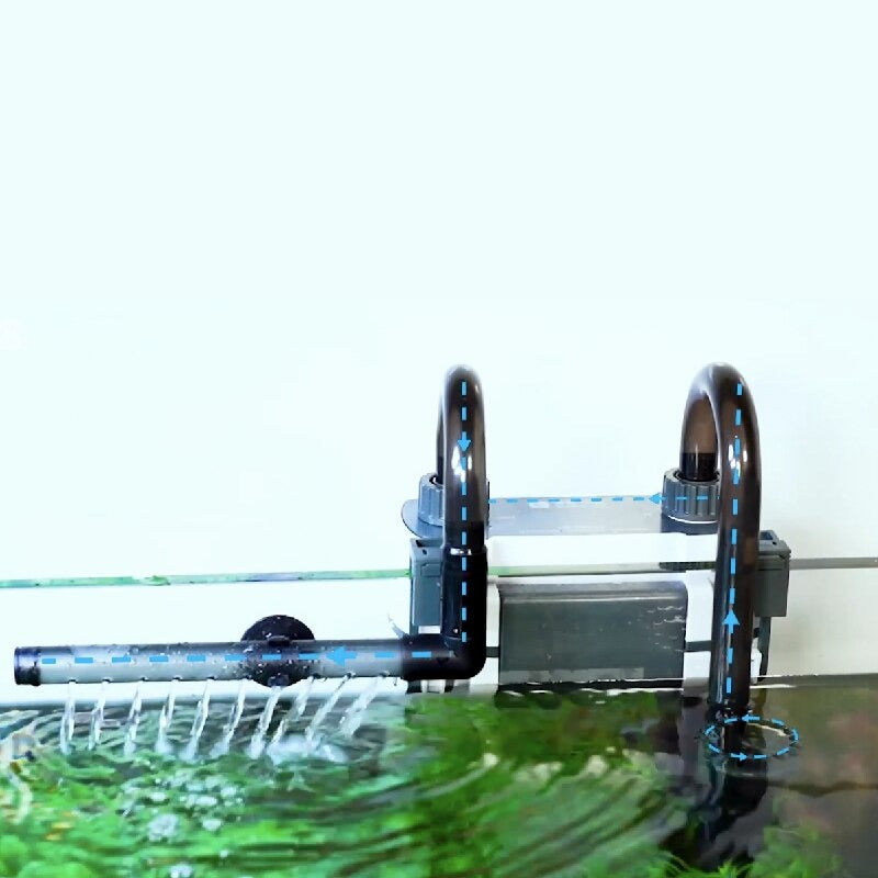 Wall Mounted Filter Barrel For Aquariums