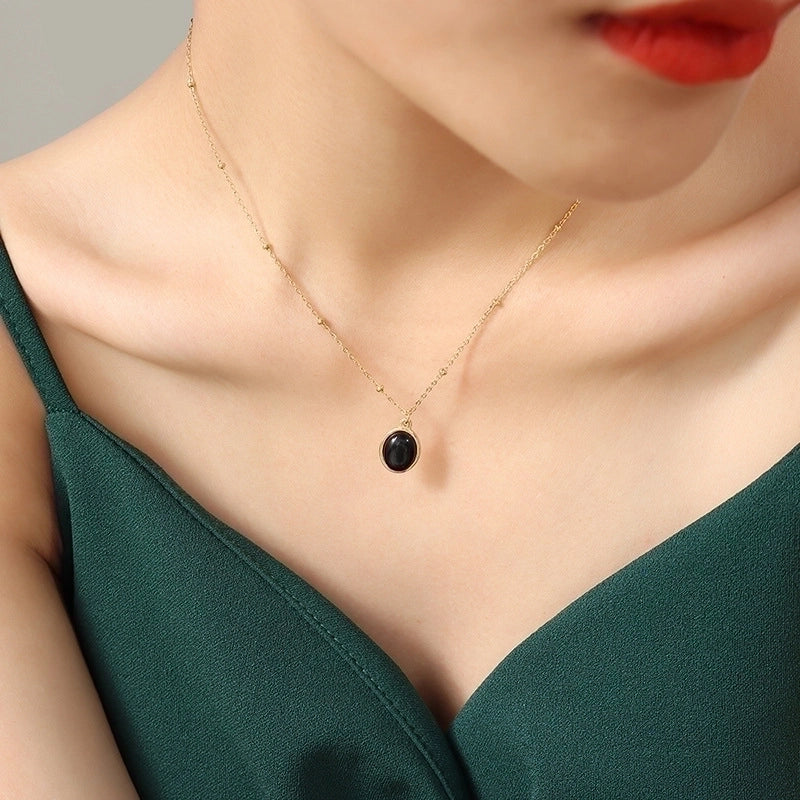 Fashion 304 Stainless Steel 18K Gold Plated Necklace