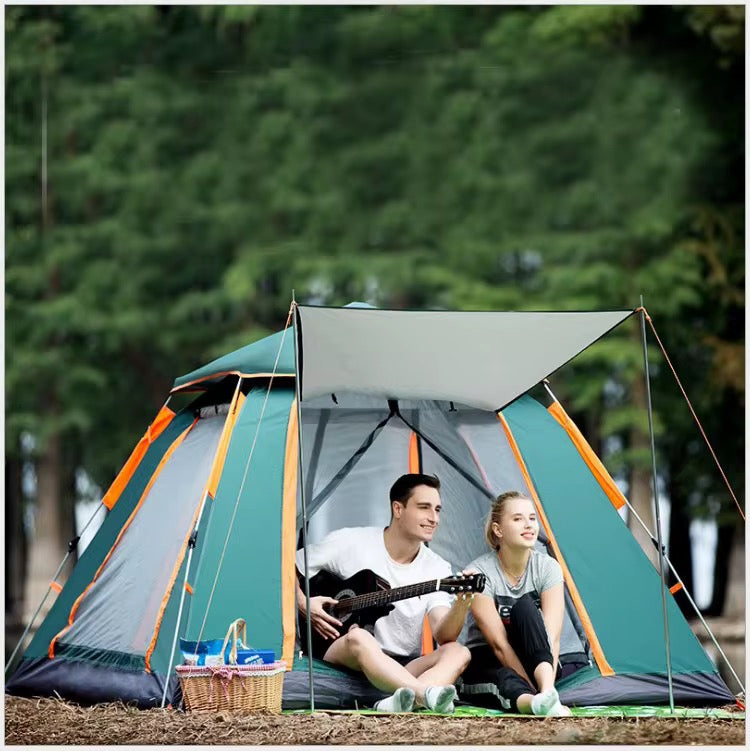 Instant Automatic Camping Tent Sun Protection with Cabin Tent 6-10person