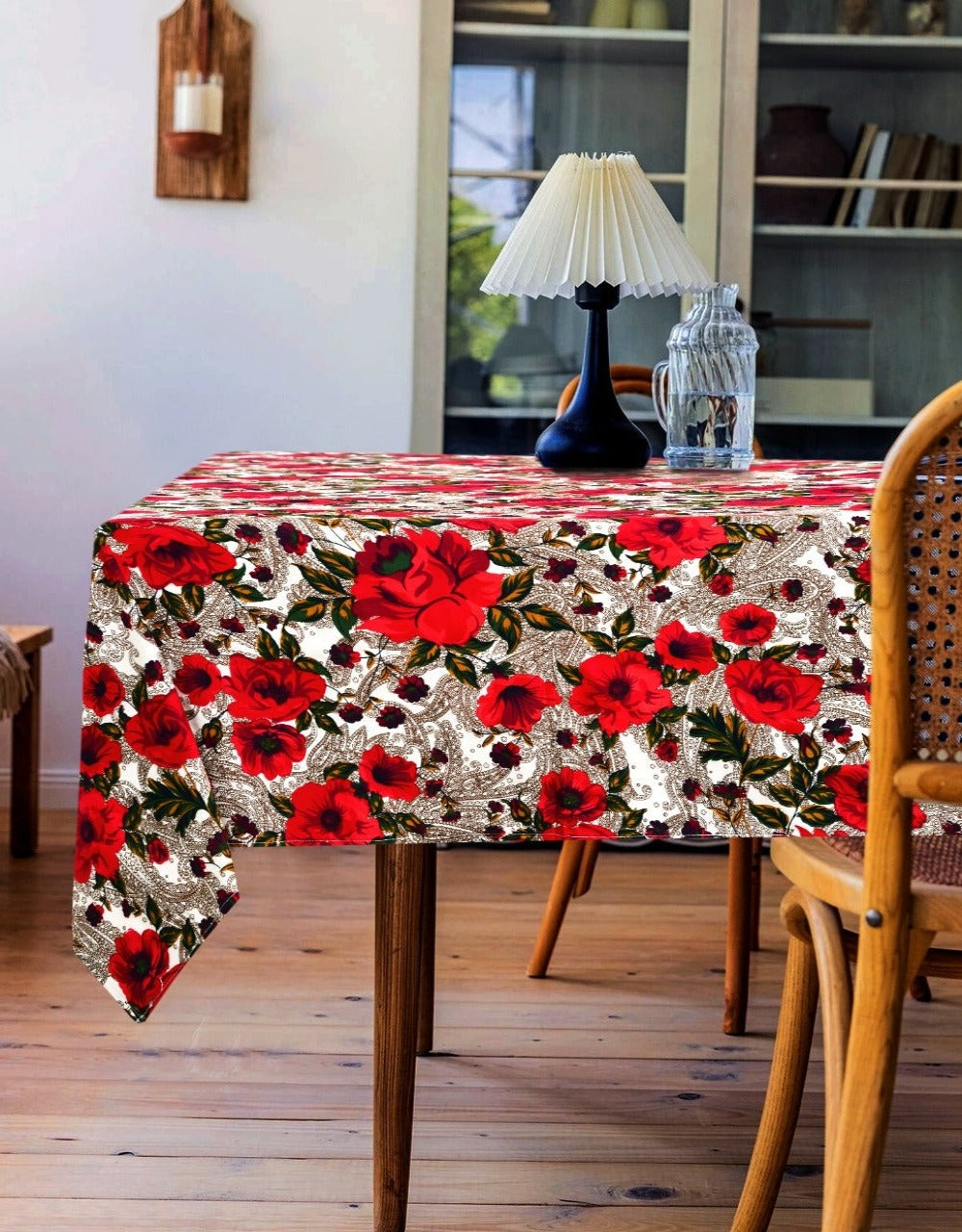 6 & 8 Seater Digital Printed Table Cover(4643)-TB45