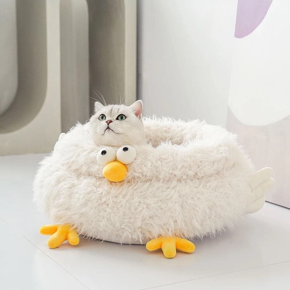 Soft Bed｜Cute Chicken Pet Bed｜Cat Bed Dog Bed