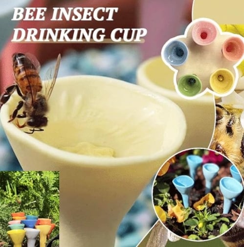 🔥🌸Bee insect drinking cup-