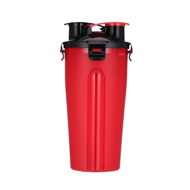 2 In 1 Dog Water Bottle And Food Bowl Pet Feeder