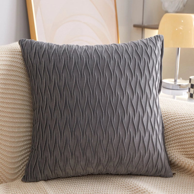 Casual Elegant Minimalist Solid Color PP Cotton Polyester Throw Pillow