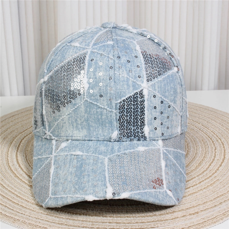 Unisex Streetwear Letter Usa Flower Curved Eaves Baseball Cap