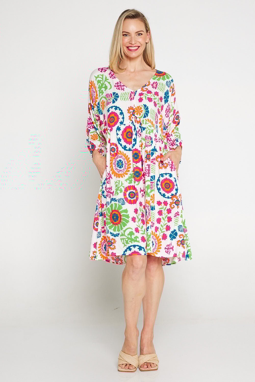 Crystal Dress - Summer Mandala Floral