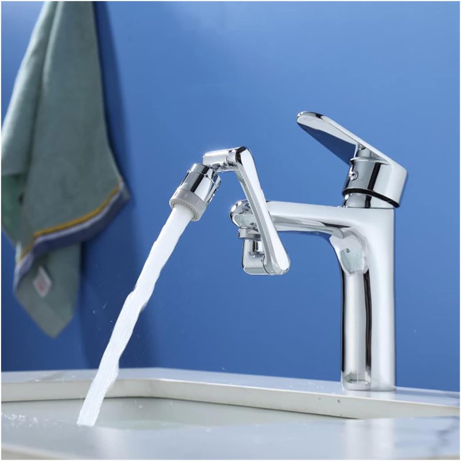 Faucet Splash Head . Rotating Faucet Extender