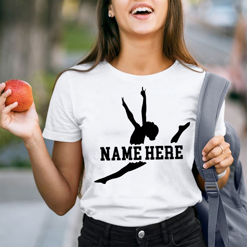 Personalized Name Dancer Teacher T-Shirt