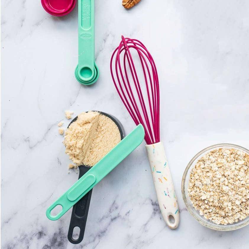 Silicone Whisk - White Confetti