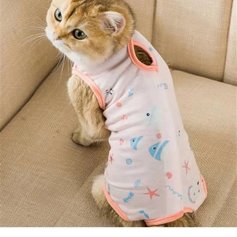 Cute Cotton Cartoon Pet Clothing
