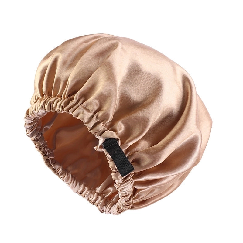 5 Pieces Women's Elegant Basic Minimalist Solid Color Eaveless Nightcap