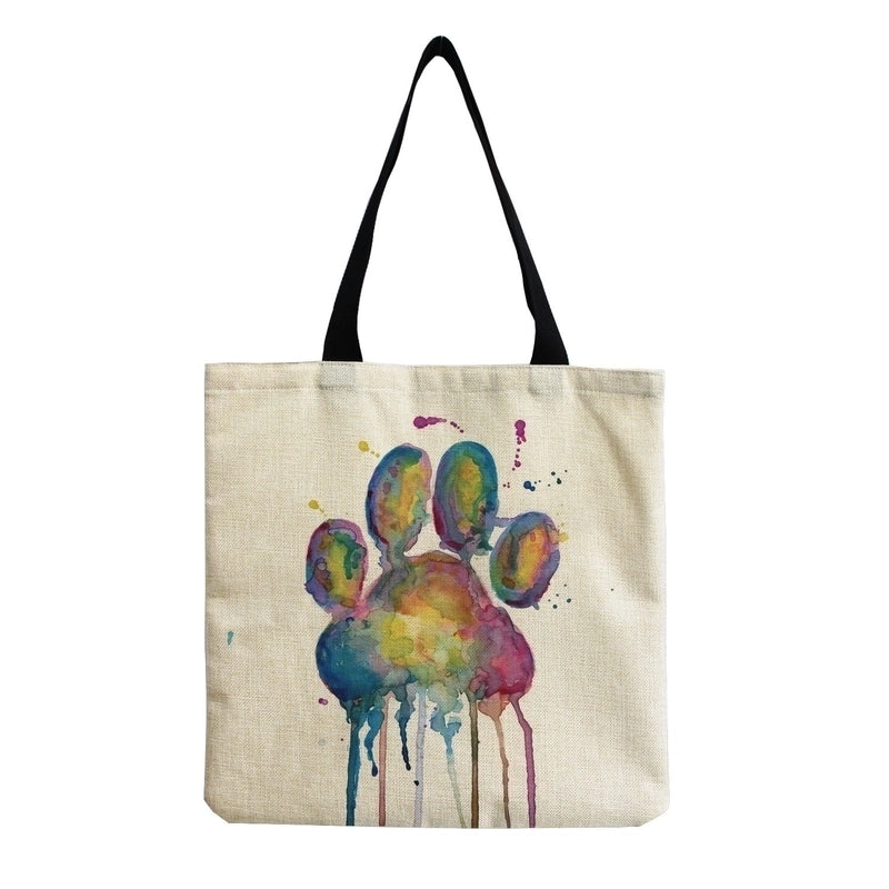 Women's Minimalist Letter Shopping Bags