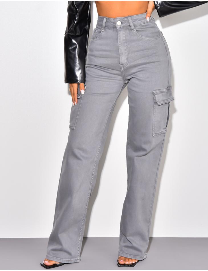 STELLA CARGO PANTS GRAY