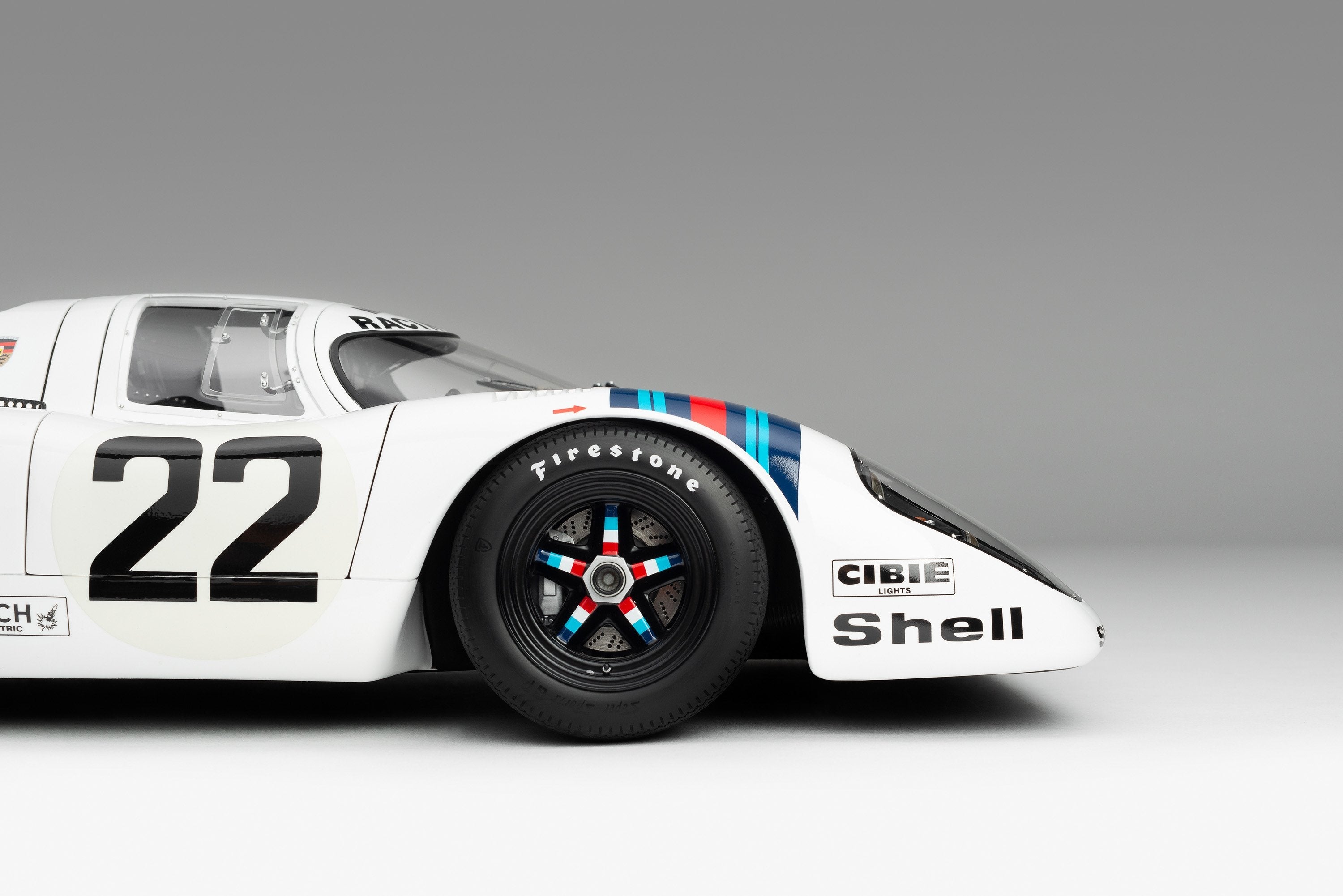 Porsche 917 KH - Ganador de Le Mans 1971 - Decoración Martini