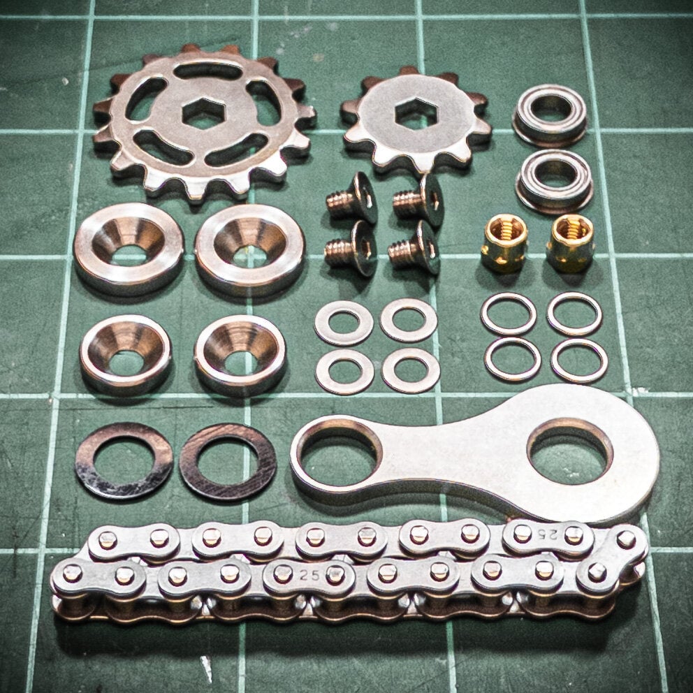 Sprockets Bicycle Chain Fidget Spinner Toys