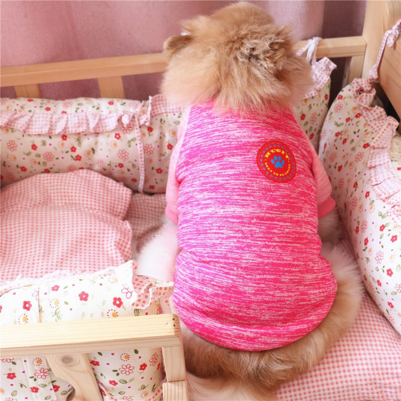 Dog Clothes Printed Pet Coat