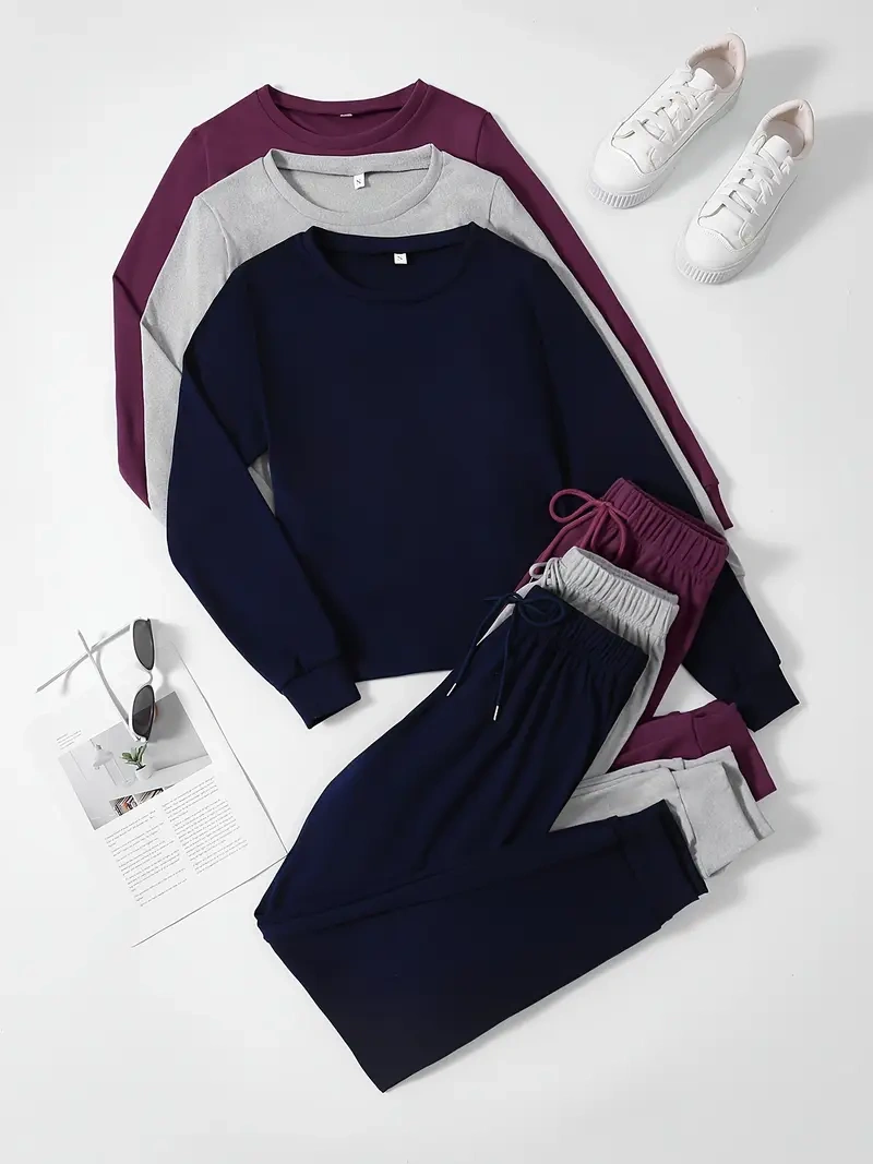 Final Sales⚡3 Packs for $19.99⚡ -Women's 3pcs Athletic Set