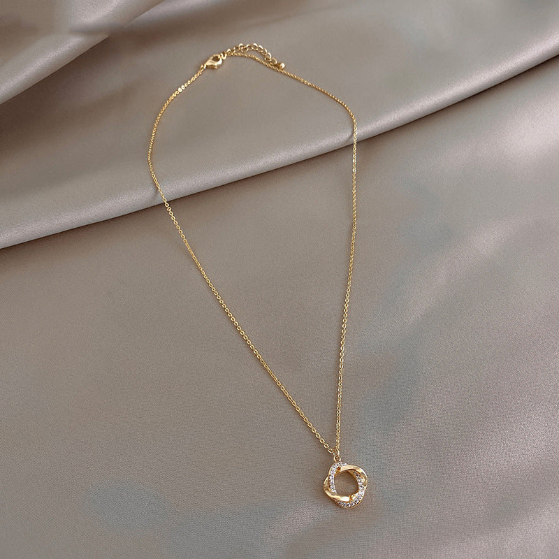 Moderate Luxury Flower Flower Alloy Electroplating Necklaces