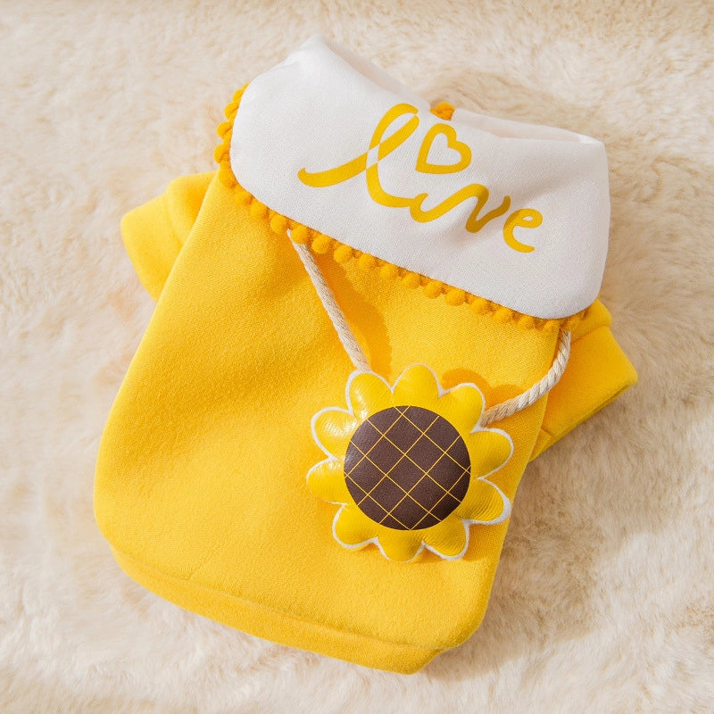 Cute Small Dog Clothes Spring Autumn Collection For Corgi  Bulldog Teddy Bichon Puppies Kittens Thin Pet Outfits