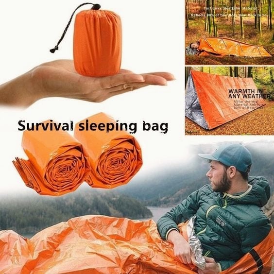 🔥🎁2023-Christmas Hot Sale🎁 49% off🔥Emergency Waterproof keep warm Sleeping Bag