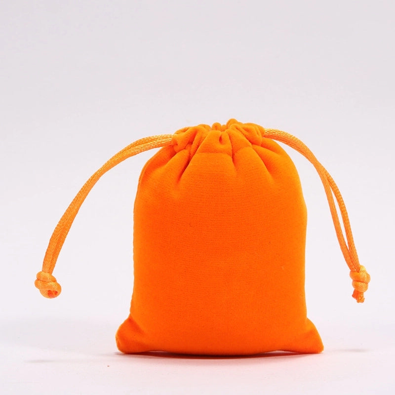 100 Pieces Factory Flannel Jewelry Packaging Bag Buddha Beads Jewelry Play Bag Brocade Bag Gift Bag Drawstring Bag