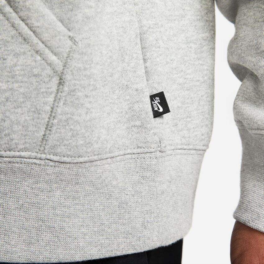 Sudadera con capucha de fútbol Nike Fleece Pullover - Hombre - Gris