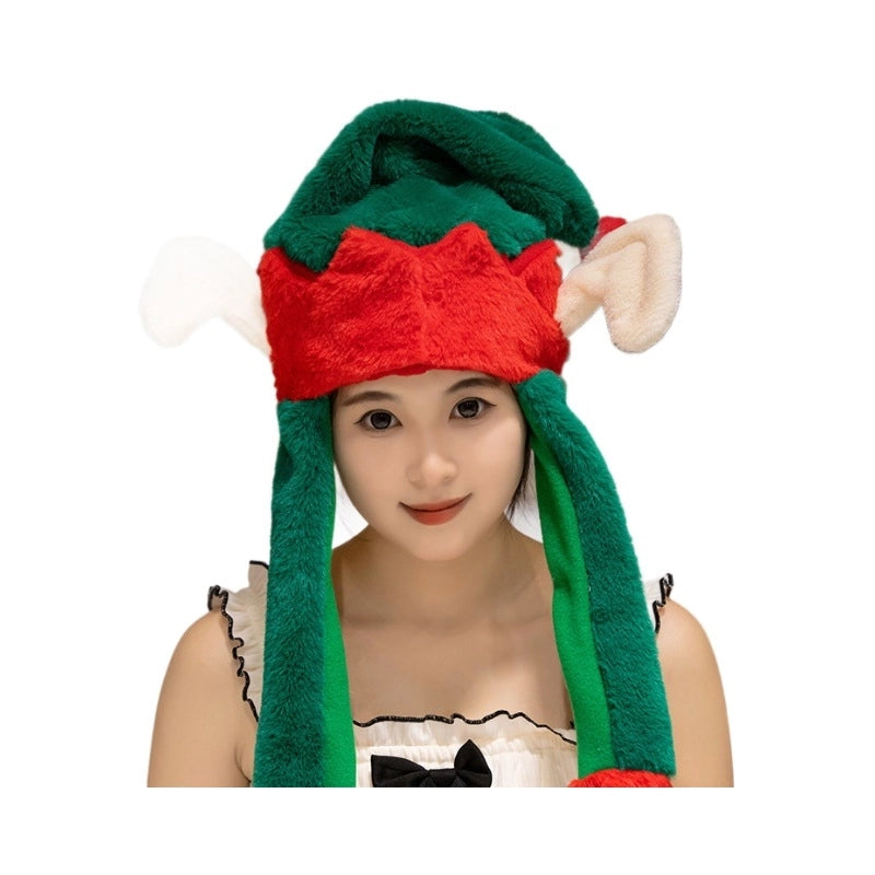 Women's Classic Style Color Block Eaveless Beanie Hat