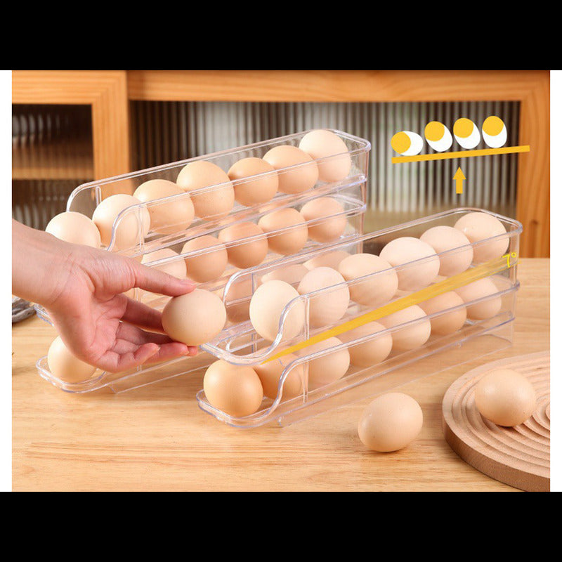 Egg Storage Box . Egg Storage Holder 2 Pcs