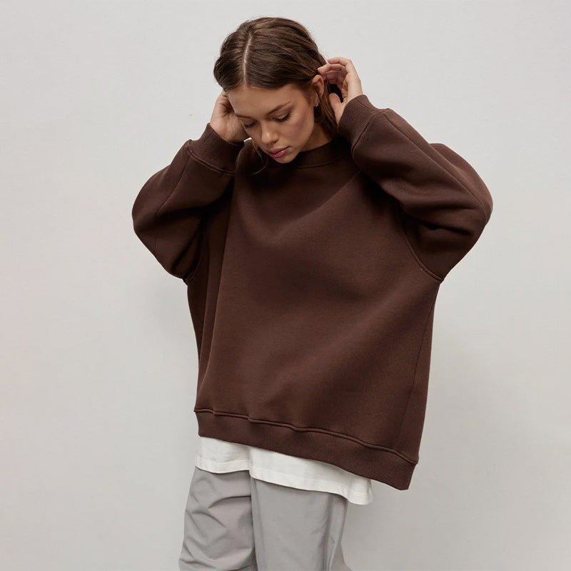 🔥 Hot sale 2024 🔥 Effen oversized sweatshirt met ronde hals