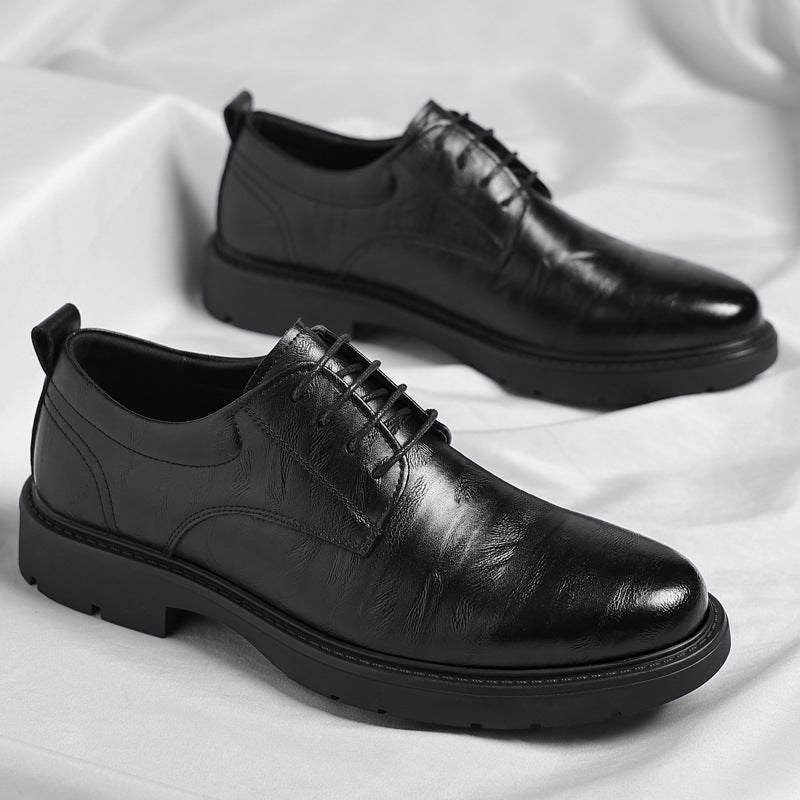 Men's Leather Fashion British Style Casual Shoes