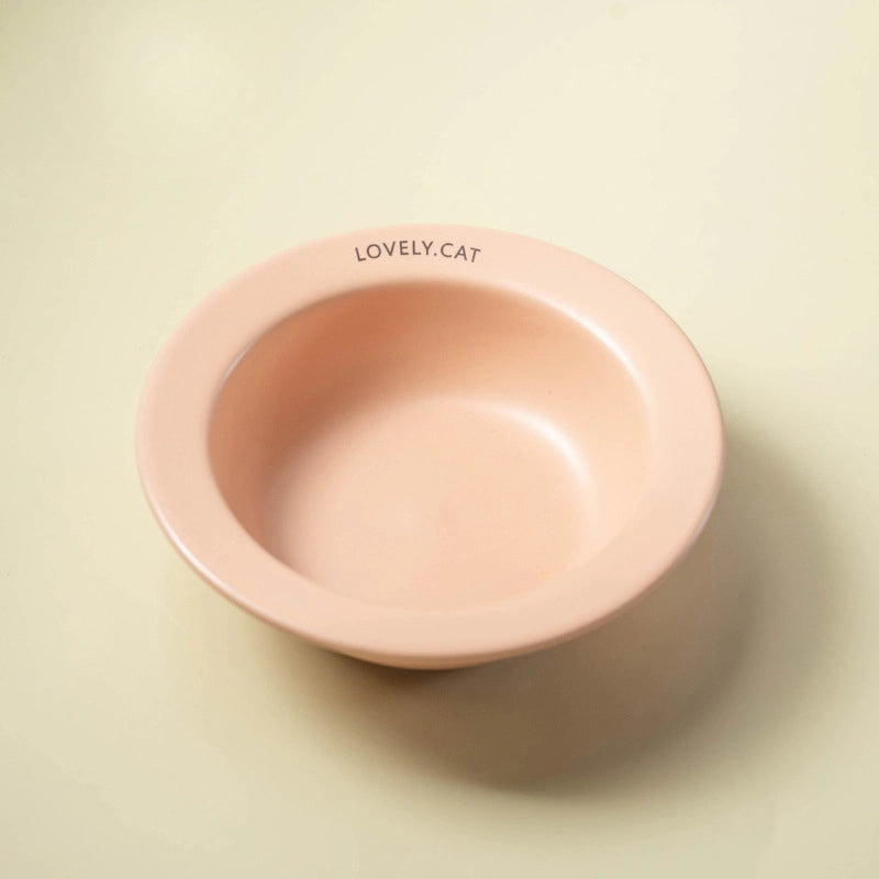 Flying Saucer Pet Bowl Ceramic Dog Cat Bowl Non-black Chin Cat Dog Food Bowl Drinking Water Slow Food Bowl