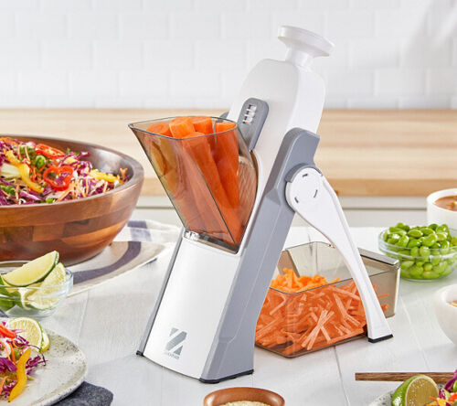 Brava Spring Slicer. Safe Slice Mandoline for Vegetables