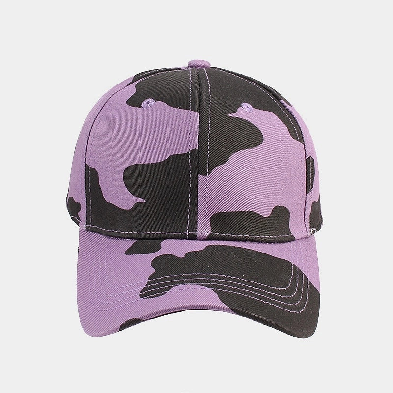 Women's Fashion Zebra Printing Curved Eaves Baseball Cap
