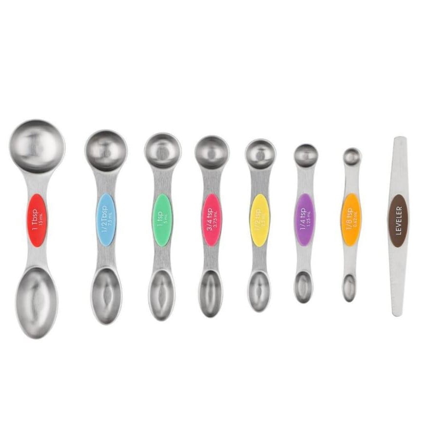 🔥Stainless Steel Magnetic Measuring Spoons Set