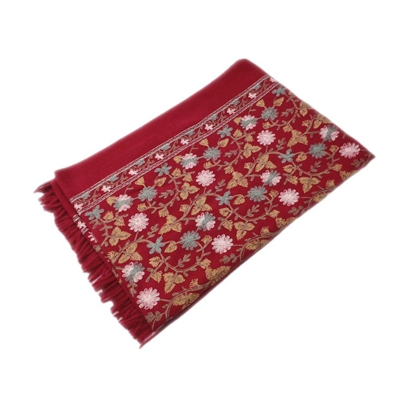 Women's Retro Ethnic Style Printing Imitation Cashmere Scarf