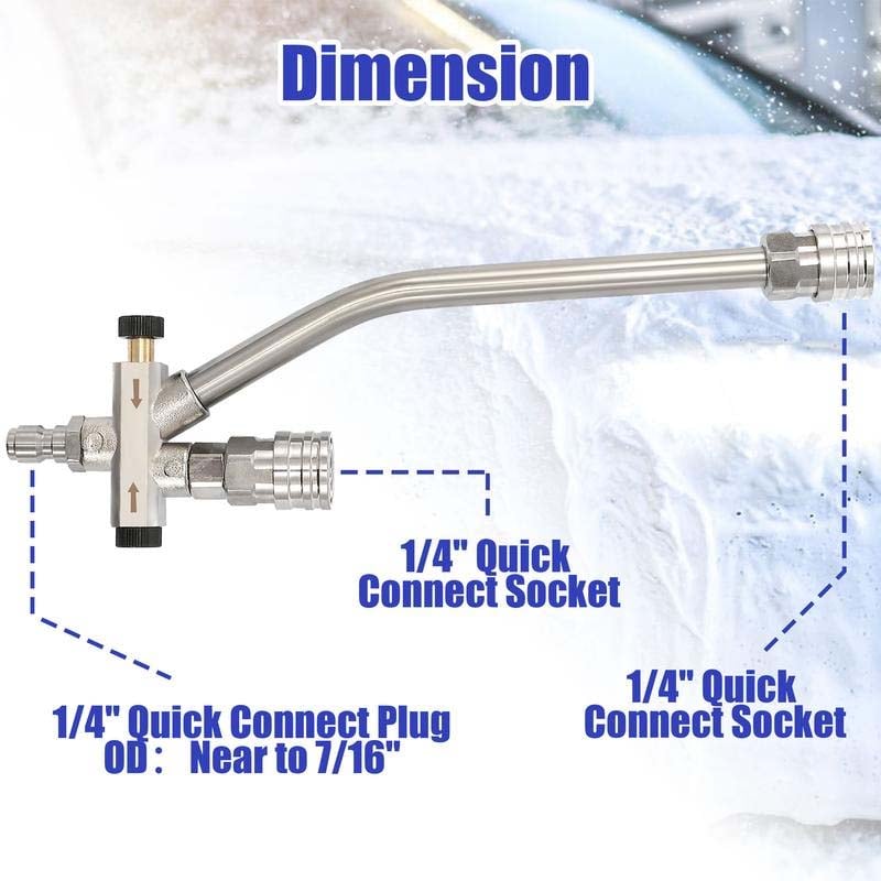 Summer Hot Sale Promotion-49% OFF Foam Cannon Dual Connector Accessory