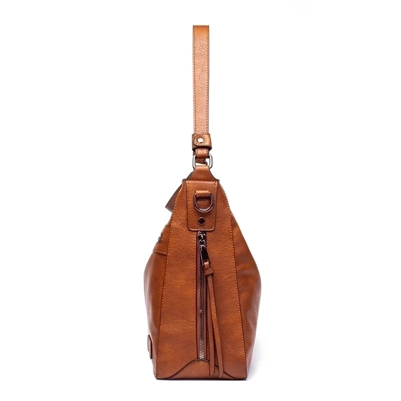 Women's Large All Seasons Pu Leather Fashion Tote Bag