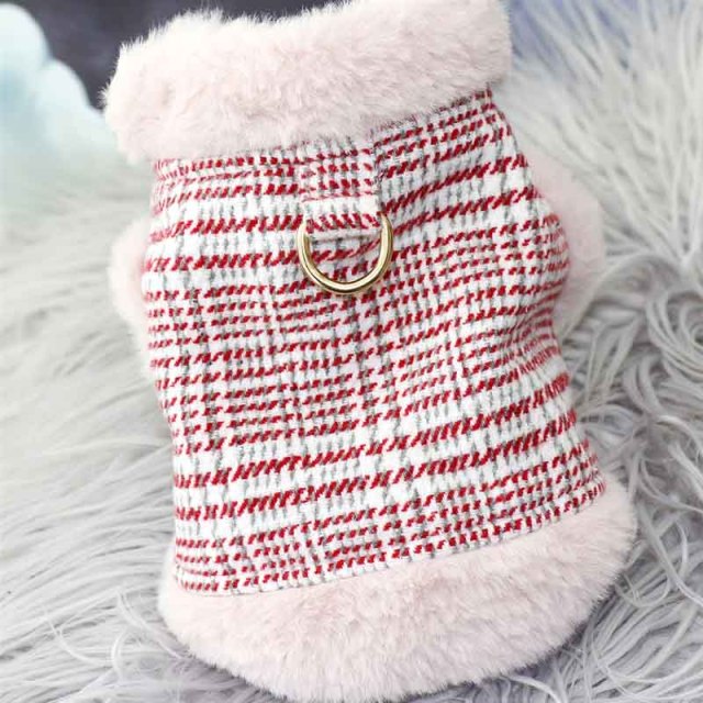 Thickened Plush Warm Dog Coat