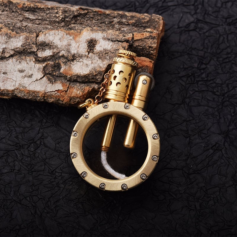 🔥Retro Transparent Kerosene Lighter