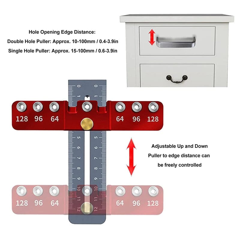 Saker Cabinet Hardware Doweling Jig