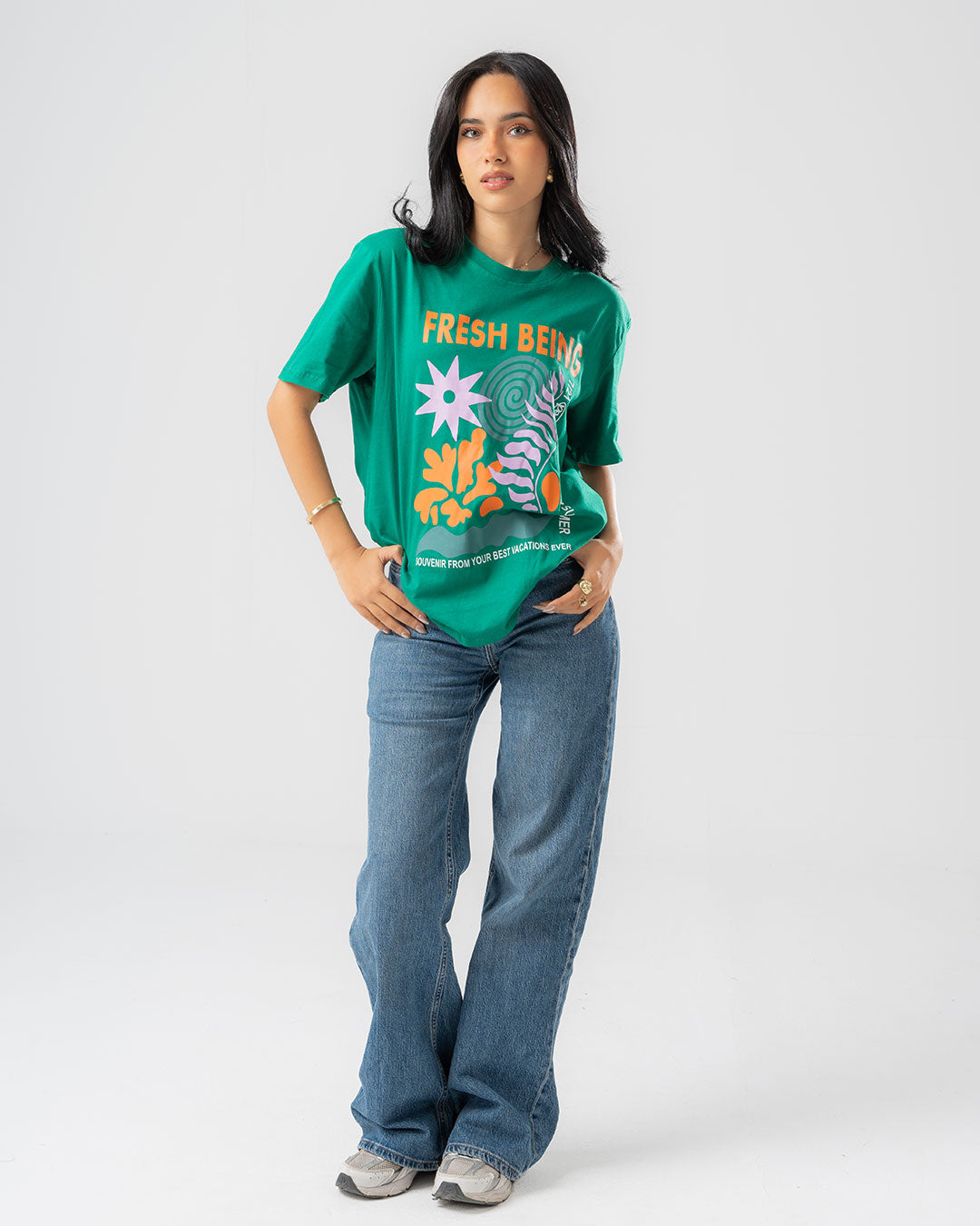 Women's Printed Short Sleeve T-shirt