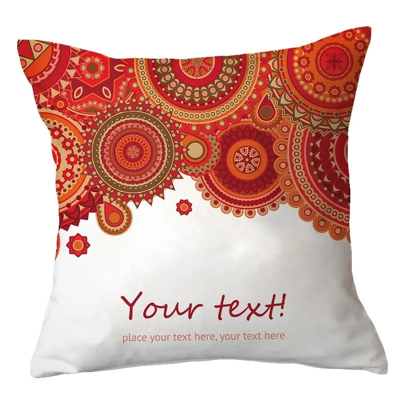 Casual Vacation Color Block Plush Pillow Cases