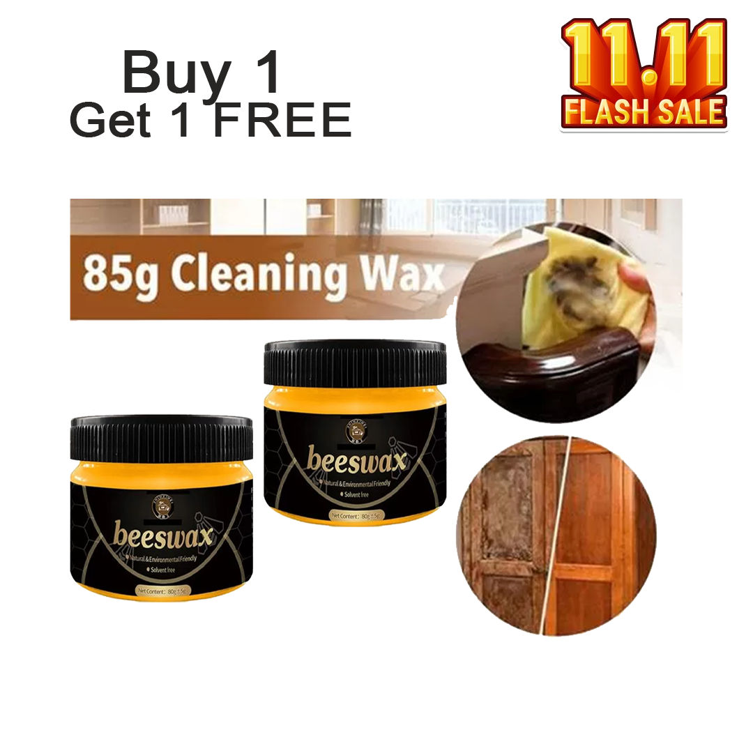 Buy 1 Get 1 Free Offer - Beewax Imported Furniture Cleaning and Real Shine Polish with Long Lasting Formula (2 Pcs)