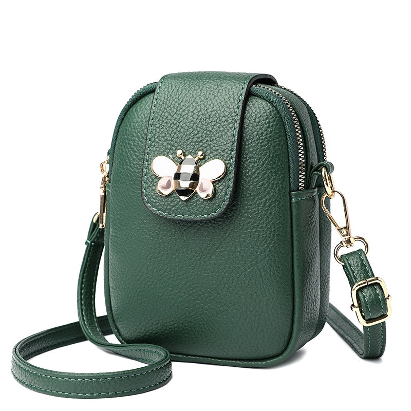 Women's Small All Seasons Pu Leather Streetwear Shoulder Bag