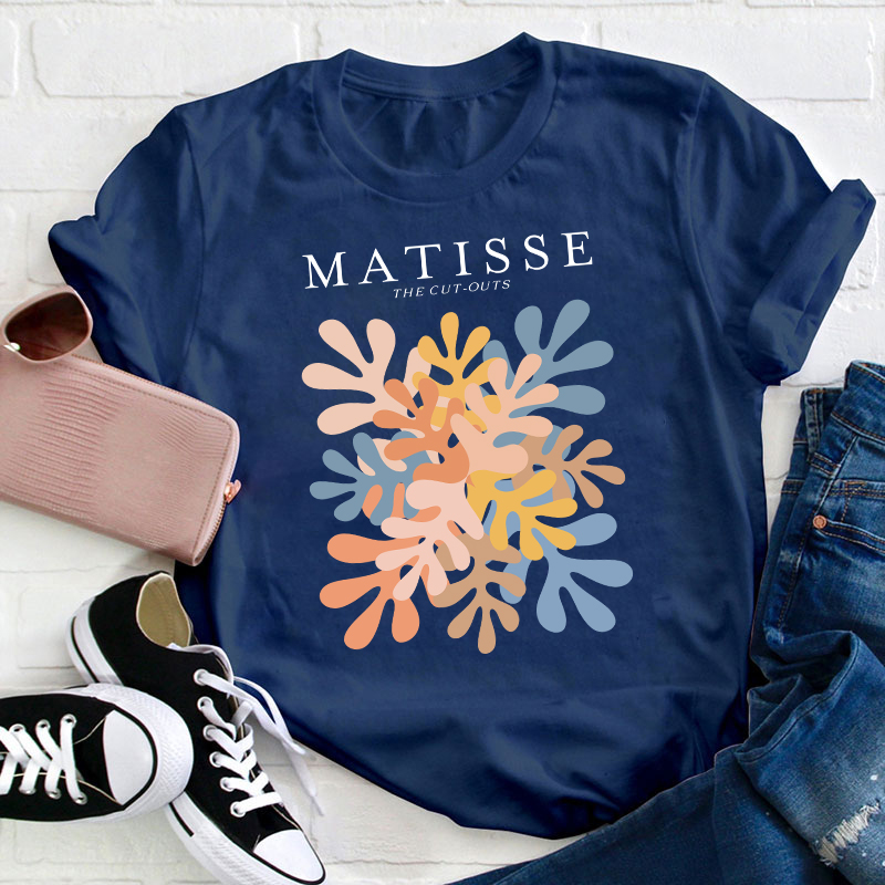 Matisse The Cut Outs Teacher T-Shirt