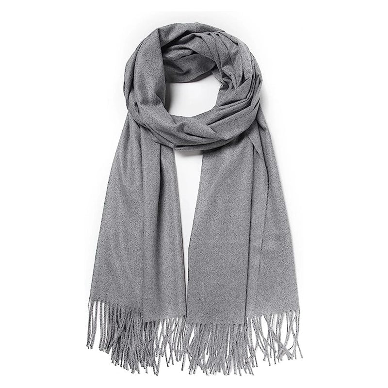 Autumn And Winter New Solid Color Scarf Sweet Wind Imitation Cashmere Scarf Women's Warm Scarf Fashion Shawl