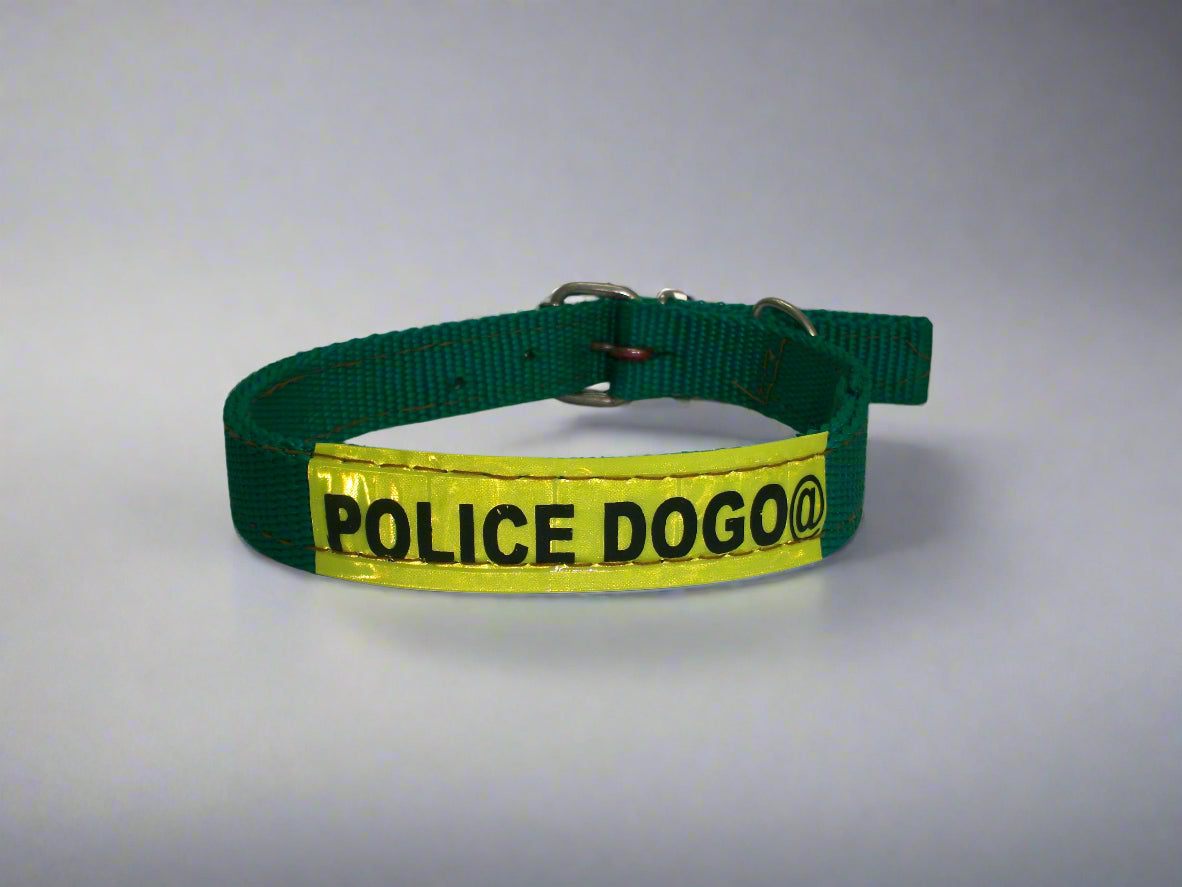 Police dog collar