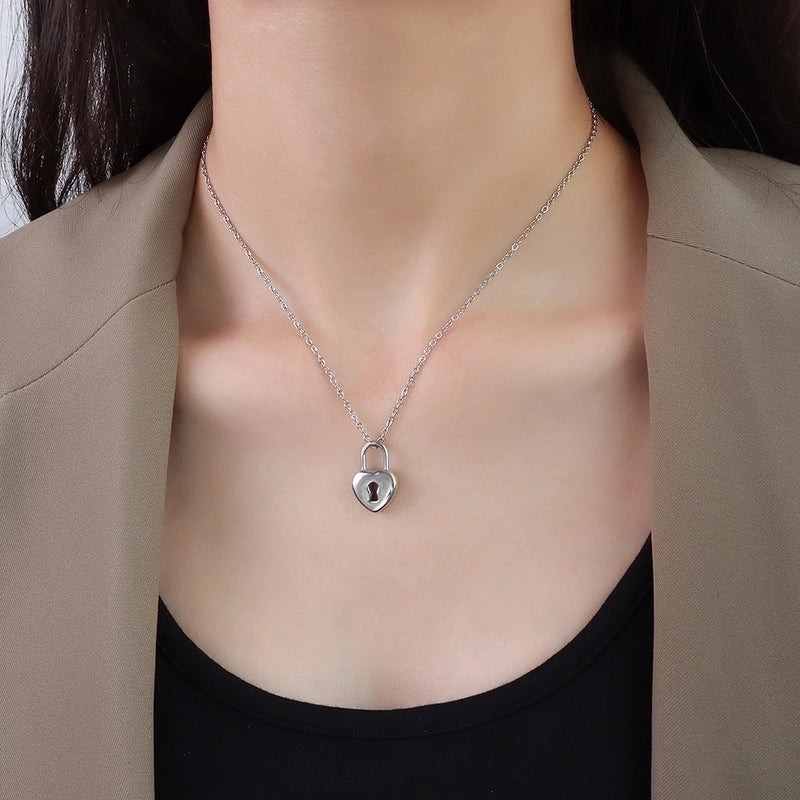 Fashion Printing 304 Stainless Steel 18K Gold Plated Plating Necklace